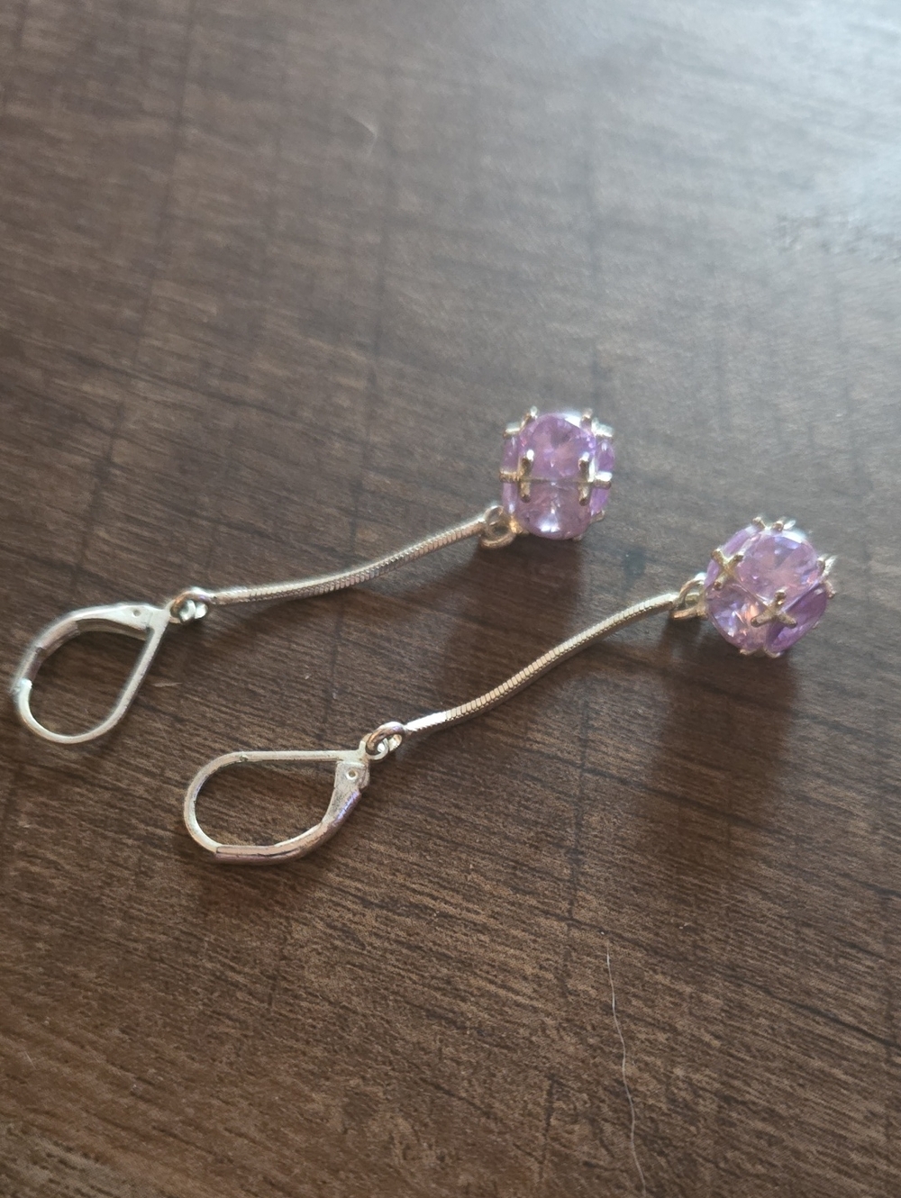 Amethyst Drop Earrings